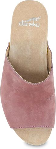 Dansko Tandi Peep Toe Sandal for Women - Soft Leather Treated with Scotchgard for Stain Resistance - Cushioned, Contoured Footbed for All-Day Comfort in Saudi Arabia