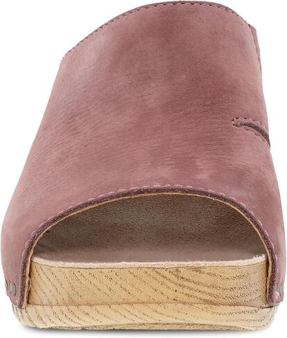 Dansko Tandi Peep Toe Sandal for Women - Soft Leather Treated with Scotchgard for Stain Resistance - Cushioned, Contoured Footbed for All-Day Comfort in Saudi Arabia