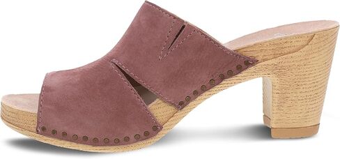 Dansko Tandi Peep Toe Sandal for Women - Soft Leather Treated with Scotchgard for Stain Resistance - Cushioned, Contoured Footbed for All-Day Comfort in Saudi Arabia