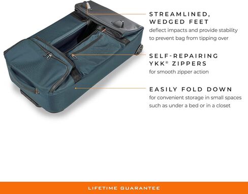 بريجز ورايلي واق من المطر بعجلات، أسود، متوسط ​​المربعات، 27 بوصة in Kuwait