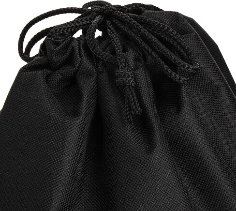 Coloch 8 Pack Travel Shoes Bags for Women, Black Large Shoes Packing Pouch with Interior Divider Portable Suitcase Organizer Bag for Shoes, Towel, Clothes, Toys, Home and Travel Use in Saudi Arabia