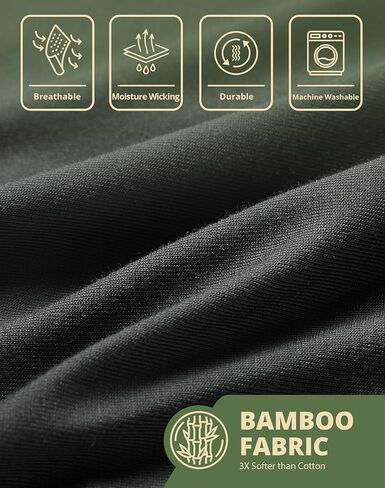 ملابس داخلية بيكيني نسائية من OIEOEI من ألياف الخيزران الناعمة عالية القطع، 3 قطع in Kuwait