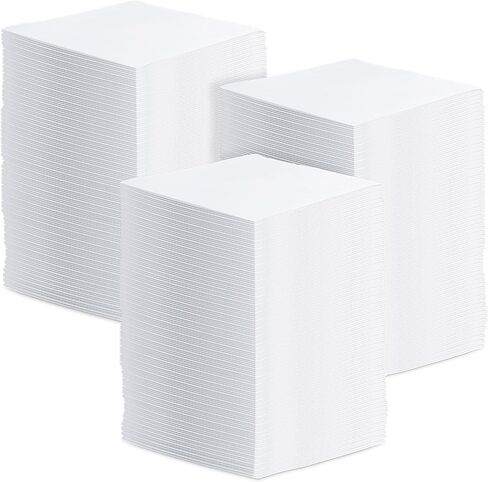 VitalCozy 150 Pack Mens Handkerchiefs White Cotton Handkerchiefs for Men 16 x 16 Inch Soft Square Hankies Father Husband Boyfriend Birthday Wedding Gifts Costume Accessories in Saudi Arabia