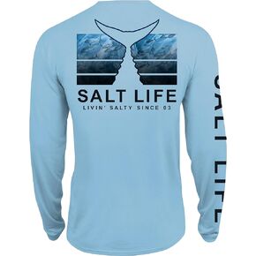 Salt Life Girls' Tuna Storm Performance Long Sleeve Tee