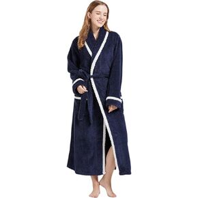 أردية ULEEMARK للنساء والرجال والنساء ورداء حمام من الفلانيل الناعم كيمونو للنساء in Kuwait