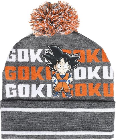 Bioworld Dragon Ball Z Goku Youth Beanie and Gloves Set in Saudi Arabia