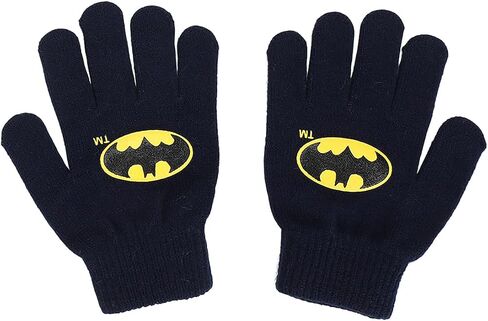 Batman Classic Bat Signal Youth Beanie and Gloves Set in Saudi Arabia