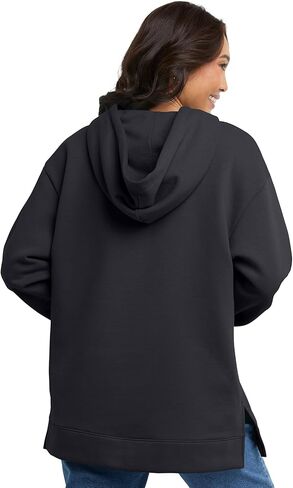Hanes EcoSmart Fleece Hoodie, Cotton Sweatshirt for Women, Kanga Pocket in Kuwait