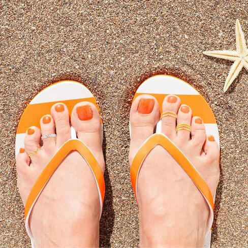 Henoyso 48 Pcs Toe Rings for Women Teens Girls Summer Adjustable Vintage Retro Knuckle Ring Sandal Beach Foot Jewelry Finger Tail Ring, Gold, Silver and Rose Gold, 0.6-0.78 in in Saudi Arabia