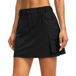 G Gradual Women's Skort 5 Pockets Cargo Skirt Golf Skirts Skorts for Women Casual Summer Hiking