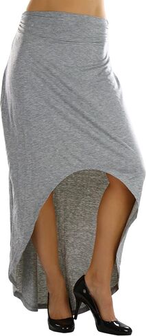 ToBeInStyle Women’s Maxi A-Line Skirt Flowy High Waisted Assorted Styles in Saudi Arabia