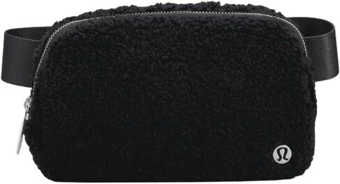 Lululemon Athletica Everywhere Fleece Belt Bag (Black) in Saudi Arabia