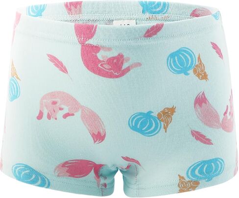 Kids Little Girls Underwear Toddler Baby 100% Cotton Soft Briefs Panties Cartoon Big Girls Undies 1-10 Years (Pack of 6) in Kuwait