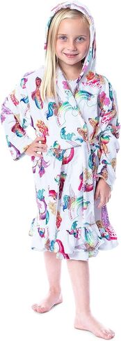 رداء حمام مكشكش للفتيات من INTIMO Mattel Barbie Fantasy Mermaid Fairy Rainbow in Saudi Arabia