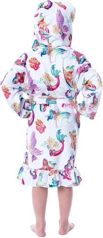 رداء حمام مكشكش للفتيات من INTIMO Mattel Barbie Fantasy Mermaid Fairy Rainbow in Saudi Arabia
