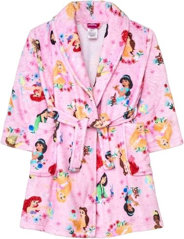 Disney Girls Princess Plush Hooded Sleep Bathrobe in Saudi Arabia