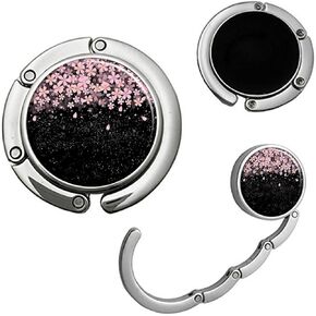 QWTGIUN Cherry Flowers Purse Hanger Purse Hook for Table Foldable Handbag Storage Folding Decor Table Hook in Kuwait