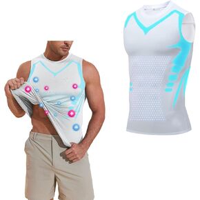 Beotyshow الأيونية تشكيل قميص بدون أكمام التثدي ضغط تانك الأعلى محدد شكل الجسم التخسيس سترة ملابس داخلية قميص in Kuwait