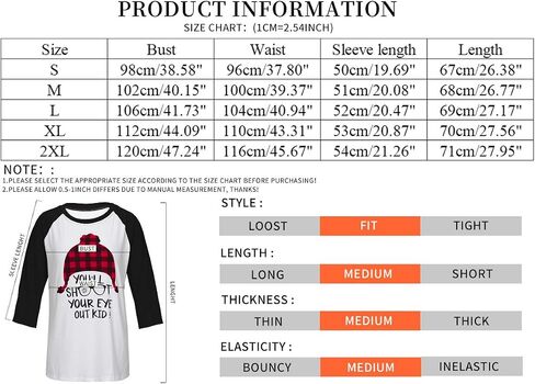 Christmas Shirts for Women You Will Shoot Your Eye Out Tshirt Funny Xmas Saying Blouse Vacation Raglan Sleeve Tops in Saudi Arabia