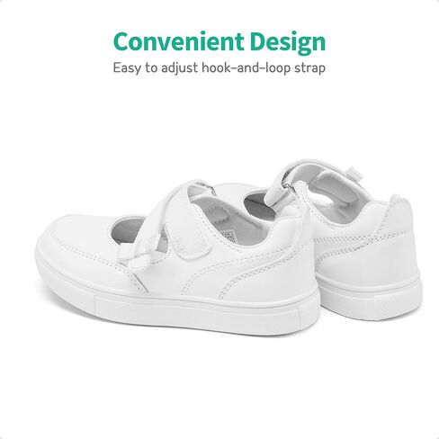 أحذية DREAM PAIRS للأطفال البنات ماري جين أحذية رياضية بحزام للفتيات الصغيرات أحذية مدرسية ناعمة لحفلات المشي أحذية مسطحة in Kuwait