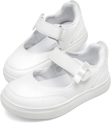 أحذية DREAM PAIRS للأطفال البنات ماري جين أحذية رياضية بحزام للفتيات الصغيرات أحذية مدرسية ناعمة لحفلات المشي أحذية مسطحة in Kuwait