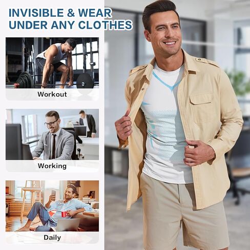 Beotyshow الأيونية تشكيل قميص بدون أكمام التثدي ضغط تانك الأعلى محدد شكل الجسم التخسيس سترة ملابس داخلية قميص in Kuwait