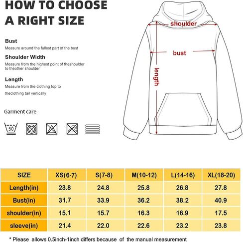 سويت شيرت RDXLAYIV للجنسين للأطفال للأولاد والبنات بقلنسوة مع جيب الكنغر، بلوفر كاجوال بقلنسوة هدايا in Kuwait