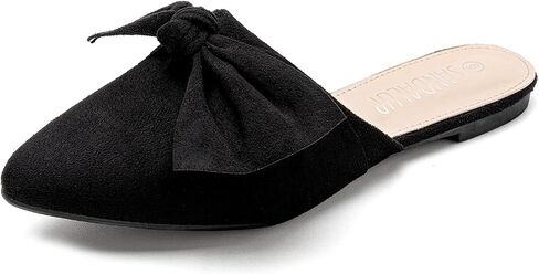 SANDALUP Mules Women Shoes w Pointed Toe and Elegant Bowknot in Kuwait