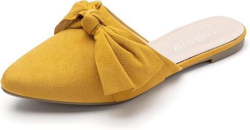 SANDALUP Mules Women Shoes w Pointed Toe and Elegant Bowknot in Kuwait