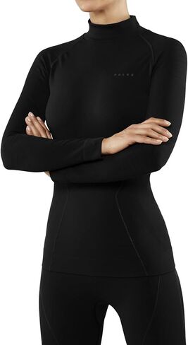 FALKE Women's Maximum Warm Turtleneck Base Layer Top, Thermal Underwear, Cold Temps, Breathable Quick Dry, Nylon, 1 Piece in Saudi Arabia