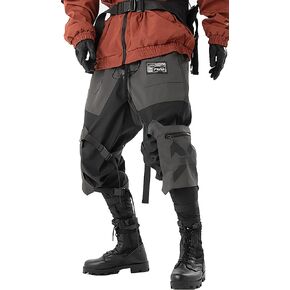 MOKEWEN Men's Jogger Cargo Techwear Streetwear Ankle Casual Harem Pants with Pocket in Kuwait