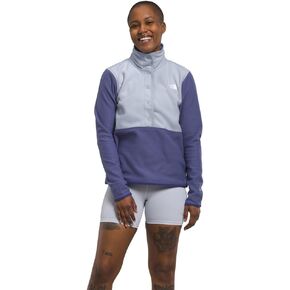 بلوفر نسائي من الصوف من THE NORTH FACE طراز Alpine Polartec 100 بنصف مشبك
