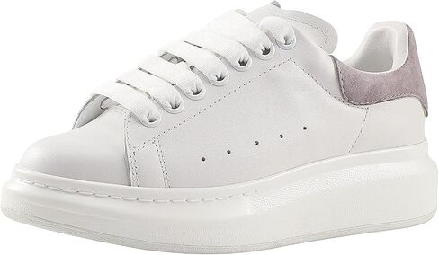 mengchengying Women’s Clatform Platform Shoes with Low-Top Lace-Up in Saudi Arabia