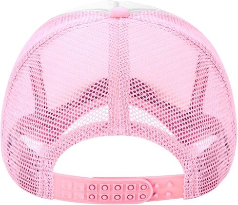 قبعة سائق الشاحنة الشبكية Meowmaid Cat Mermaid من Waldeal للفتيات، قبعة بيسبول قابلة للتعديل للأطفال من سن 3 إلى 13 عامًا in Kuwait