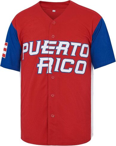 Kekambas Puerto Rico #21 روبرتو كليمنتي World Game Classic Men Baseball Jersey مخيط in Saudi Arabia
