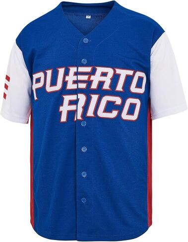 Kekambas Puerto Rico #21 روبرتو كليمنتي World Game Classic Men Baseball Jersey مخيط in Saudi Arabia