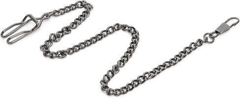 KAEVUD كليب ساعة الجيب سلسلة خمر سبيكة معدنية جيب ألبرت سترة سلسلة مع صندوق الرجال النساء in Kuwait