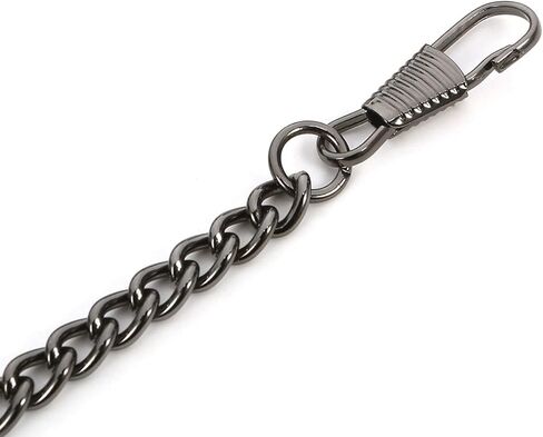 KAEVUD كليب ساعة الجيب سلسلة خمر سبيكة معدنية جيب ألبرت سترة سلسلة مع صندوق الرجال النساء in Kuwait