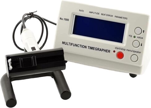 Eyes.sys No.1000 Timegrapher, Mechanical Watch Timing Machine, Multifunction Timegrapher, Watch Tester Calibration Tools with LCD Display for Watchmakers in Kuwait