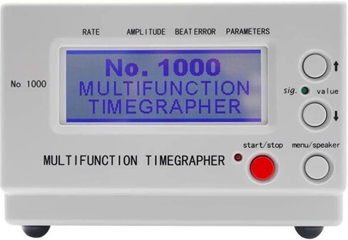 Eyes.sys No.1000 Timegrapher, Mechanical Watch Timing Machine, Multifunction Timegrapher, Watch Tester Calibration Tools with LCD Display for Watchmakers in Kuwait