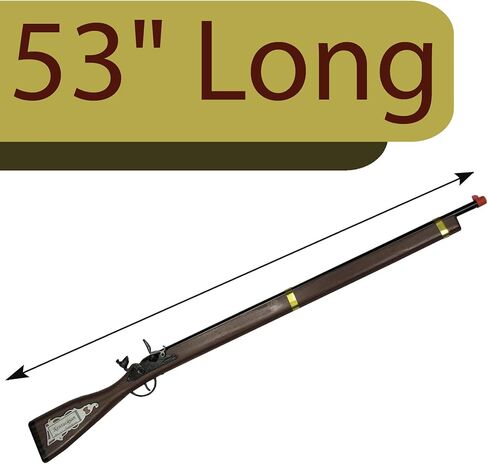 بندقية كنتاكي بالحجم الكامل، بندقية الحدود الخشبية والفولاذية المصممة على غرار البندقية الأصلية in Kuwait