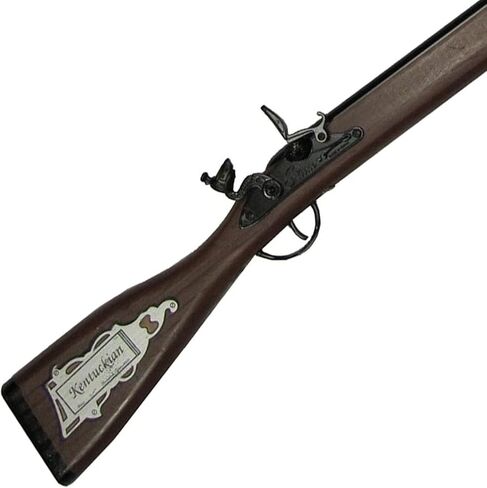 بندقية كنتاكي بالحجم الكامل، بندقية الحدود الخشبية والفولاذية المصممة على غرار البندقية الأصلية in Kuwait