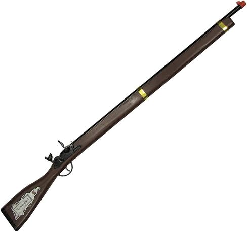 بندقية كنتاكي بالحجم الكامل، بندقية الحدود الخشبية والفولاذية المصممة على غرار البندقية الأصلية in Kuwait