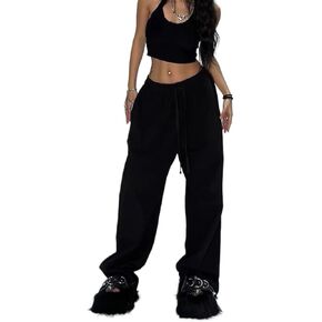 XPONNI Baggy Sweatpants Y2k Pants Wide Leg Sweatpants Women Baggy Pants Y2k Clothes Y2k Sweatpants in Kuwait