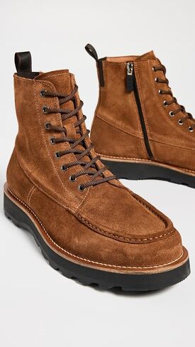 حذاء برقبة طويلة برباط من الجلد السويدي للرجال من Shoe the Bear in Kuwait