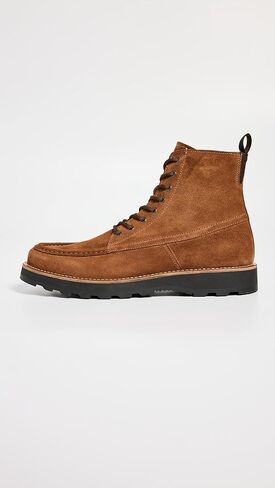 حذاء برقبة طويلة برباط من الجلد السويدي للرجال من Shoe the Bear in Kuwait