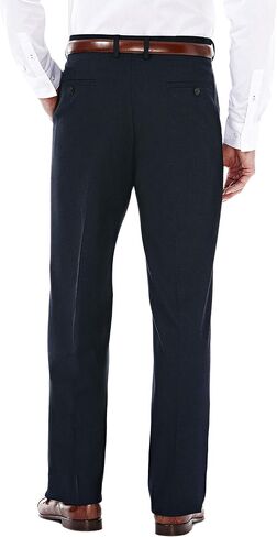 Haggar Men's Premium Performance Stretch Stria Suit Jacket and Pants Classic FIt in Saudi Arabia