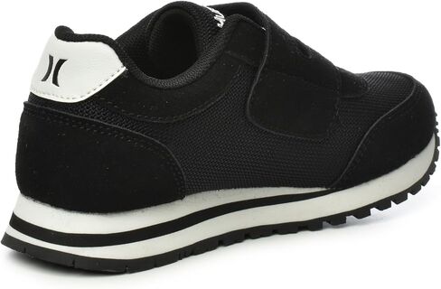 Hurley Kids Hook & Loop Closure Sneakers - Unisex Child Running & Walking Shoes - Fashion Sneakers for Toddlers, Little Kids & Big Kids - Lightweight & Breathable for All Day Comfort in Kuwait