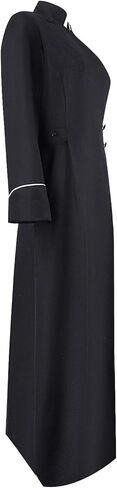 RABISS Adult Medieval Clergy Costume for Women Church Robe Priest Robe Pastor Minister Coat Halloween Cosplay Costume in Kuwait