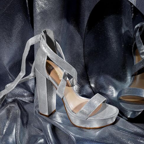 DREAM PAIRS Women's Sexy Platform High Heels | Women Strappy Gladiator Open Toe Heels Dressy Pumps Sandals, Platform Chunky 5.12in Heels elegant shoes in Saudi Arabia